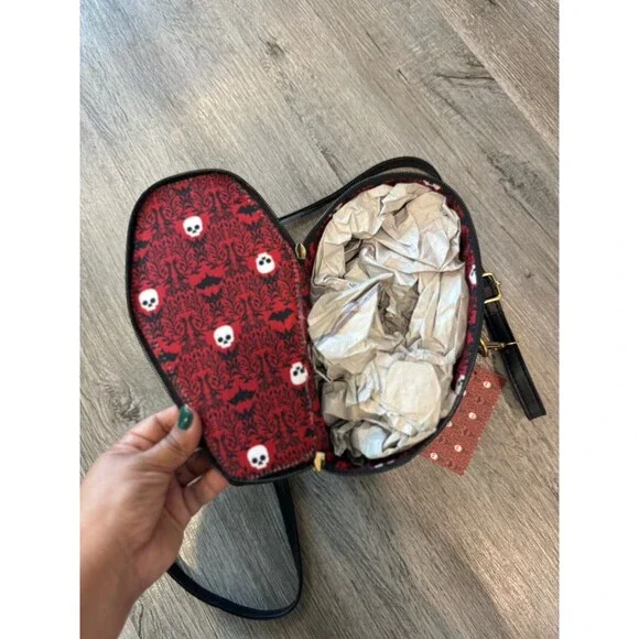 Coffin Shaped Purse Once Upon A Book Club - Picture 5 of 5